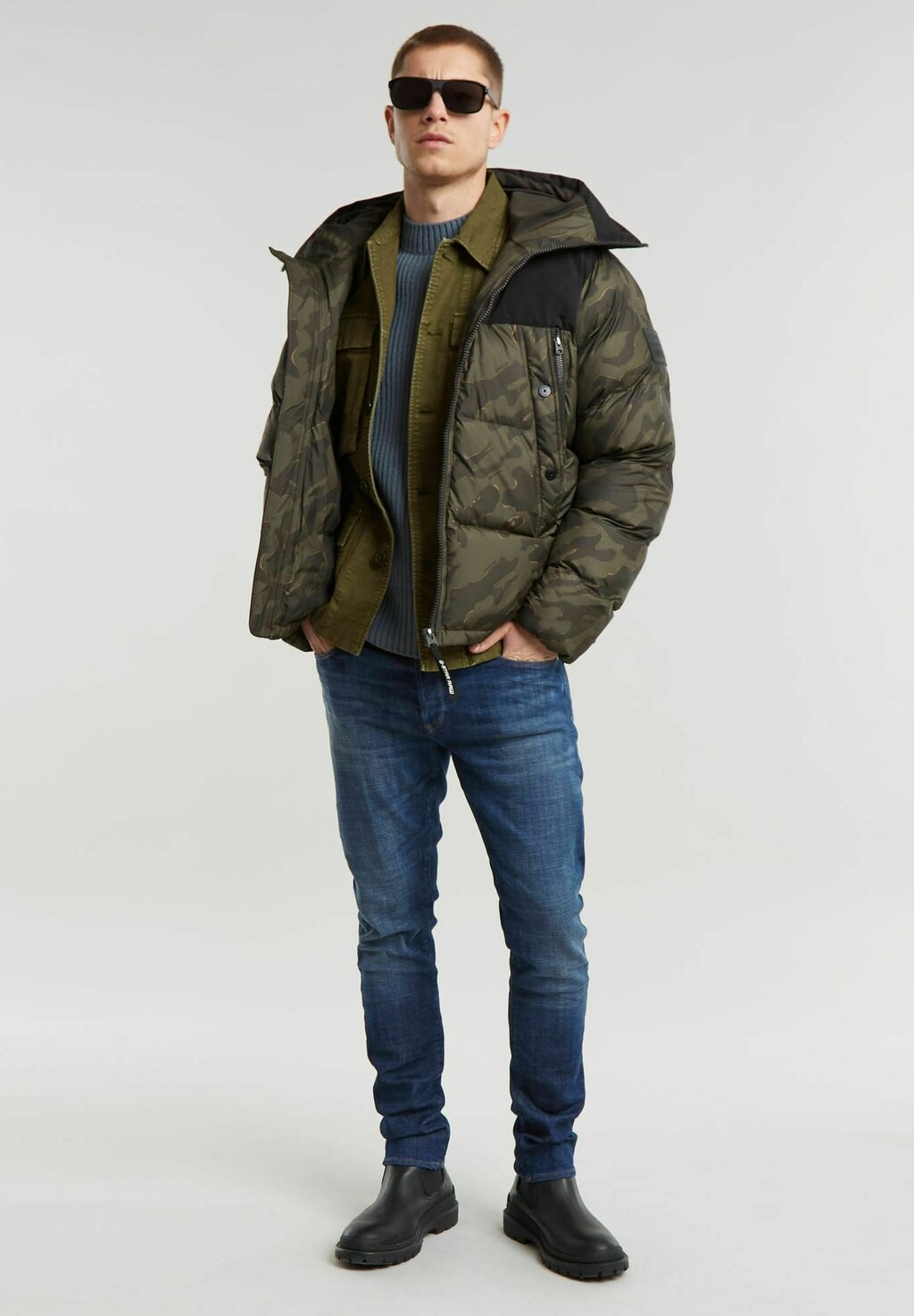 

Летняя куртка 4 POCKET G-STAR, зеленый