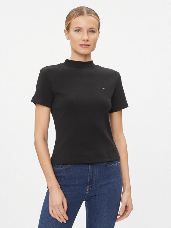 

Футболка узкого кроя Tommy Hilfiger, черный