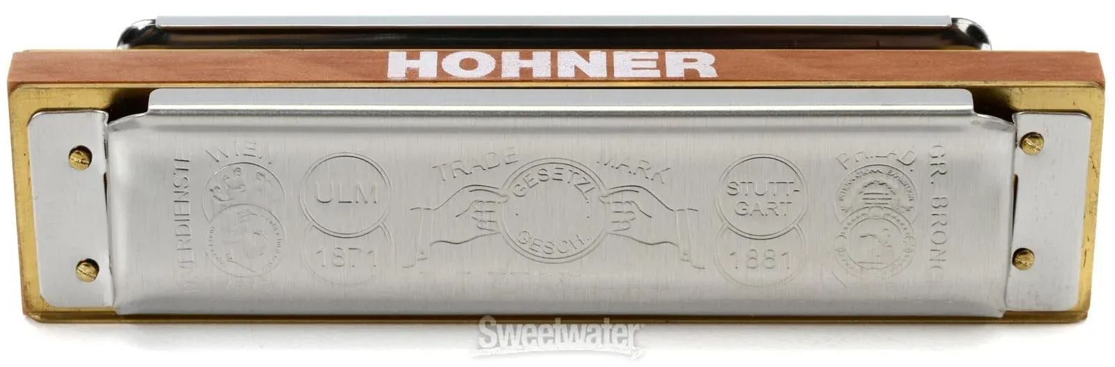 Губная гармошка Hohner Marine Band 1896 - тональность ми – купить из-за  границы через сервис «CDEK.Shopping»