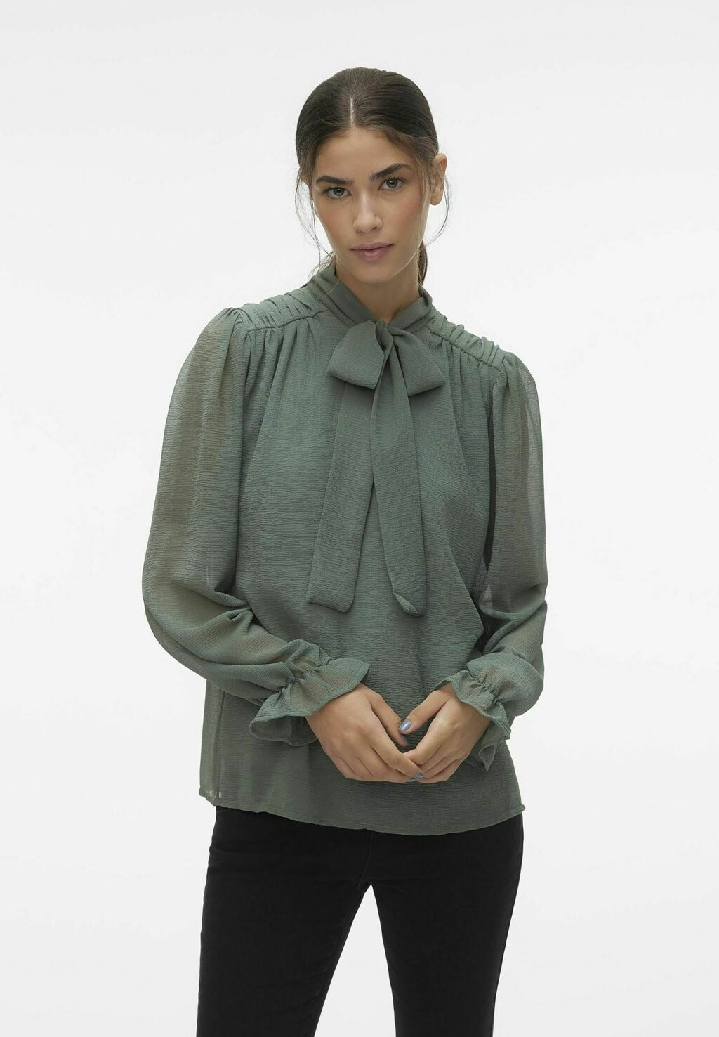 

Блузка Vero Moda VMVIGGA LS GA EXC, цвет laurel wreath