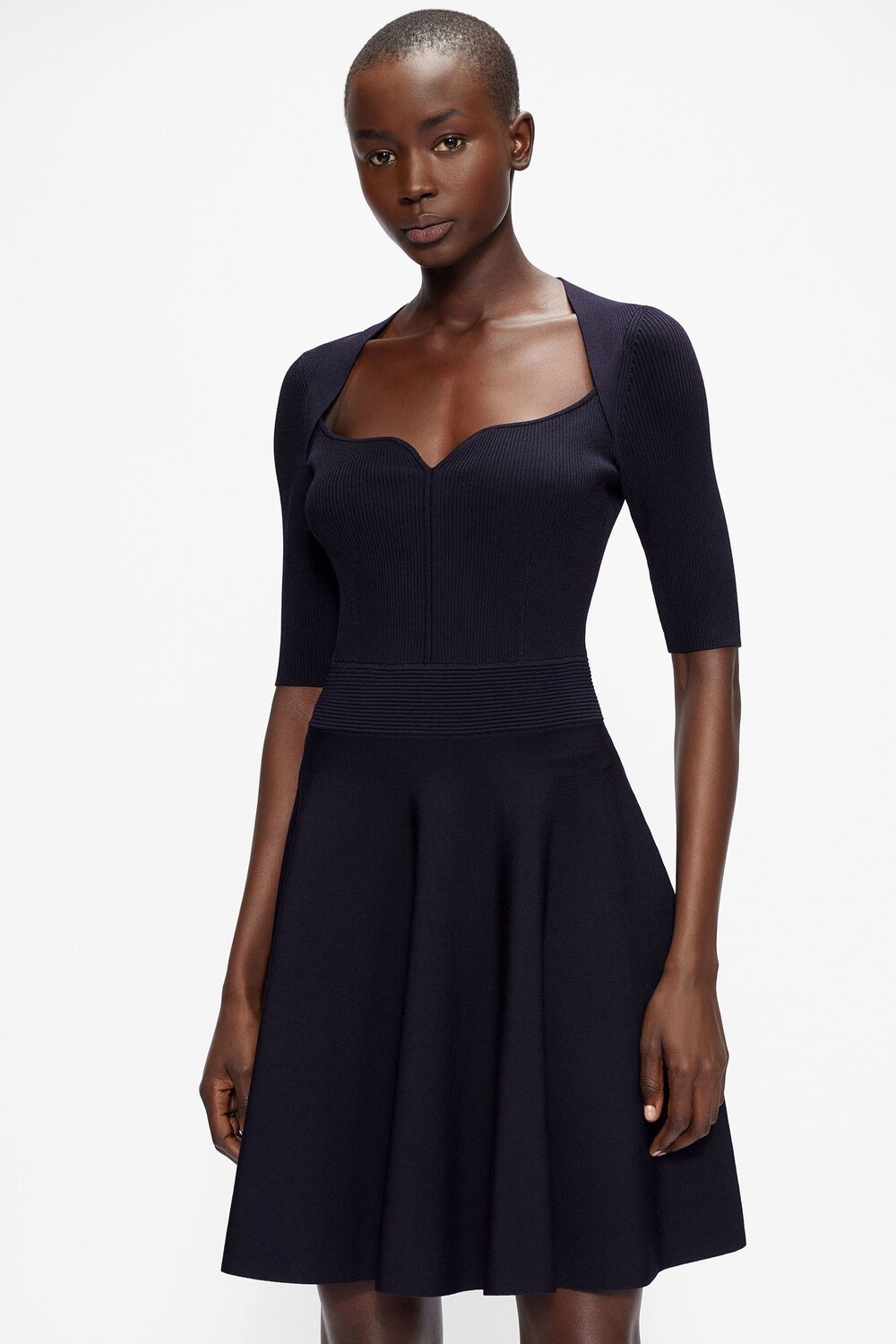 

Синее платье Millly с глубоким вырезом Ted Baker, синий