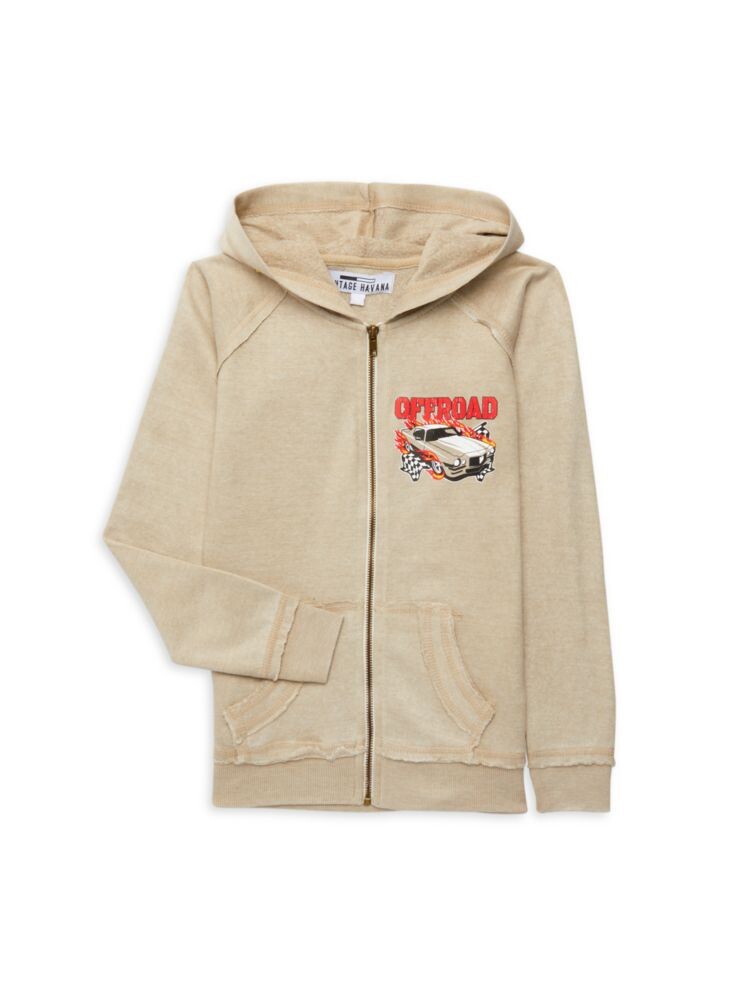 

Толстовка на молнии для мальчиков Offroad Vintage Havana, цвет Sand