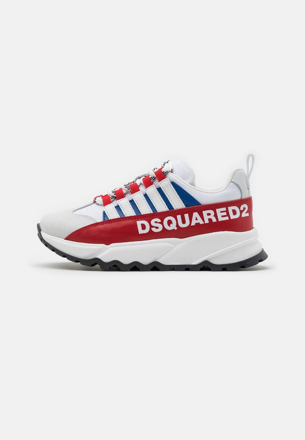 

Низкие кроссовки Unisex Dsquared2, цвет white/red/blue