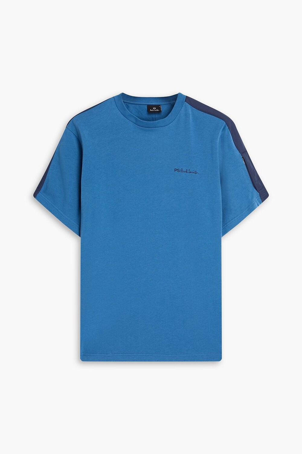 

Футболка из хлопкового джерси со вставками из ракушек PS PAUL SMITH, синий
