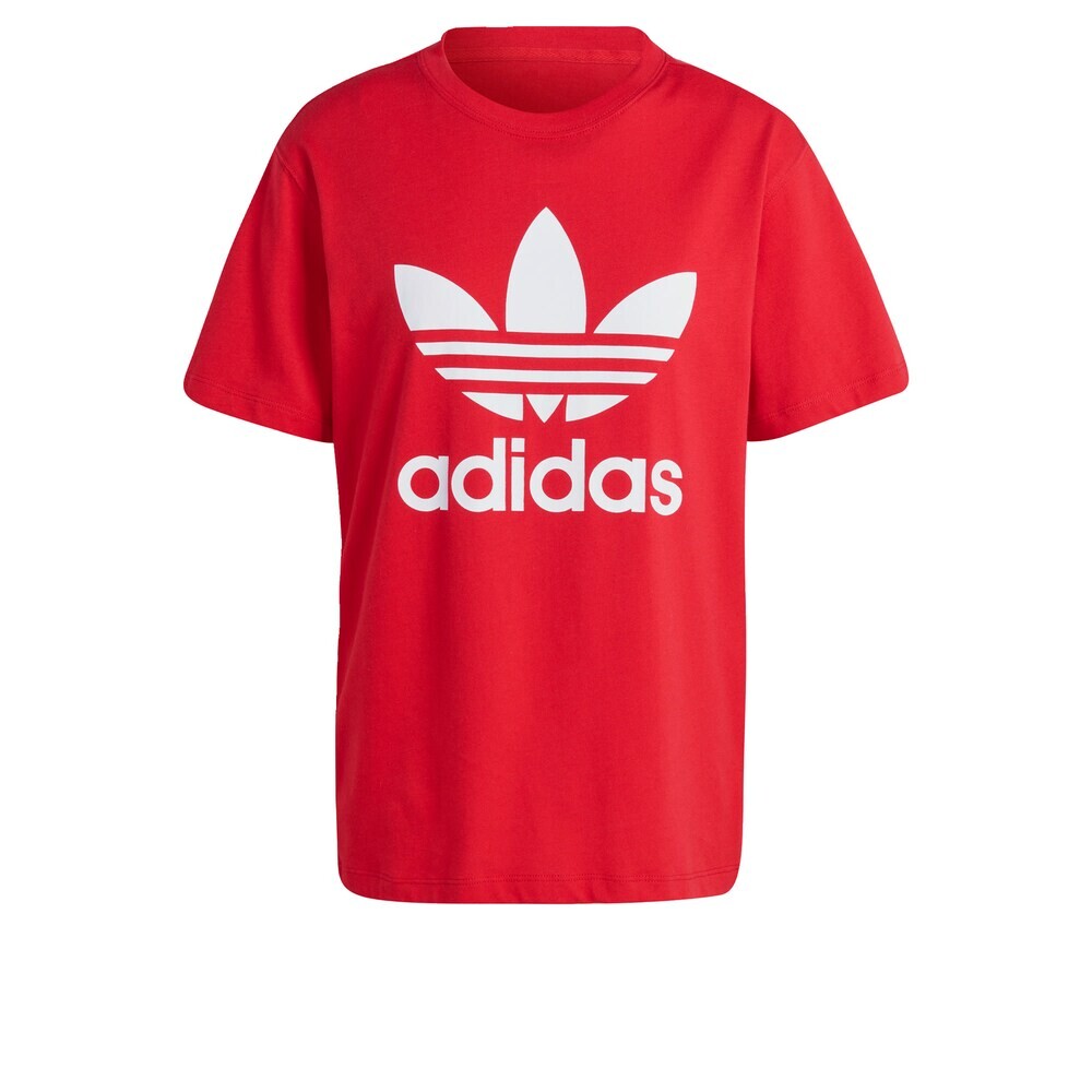 

Рубашка Adidas Trefoil, красный