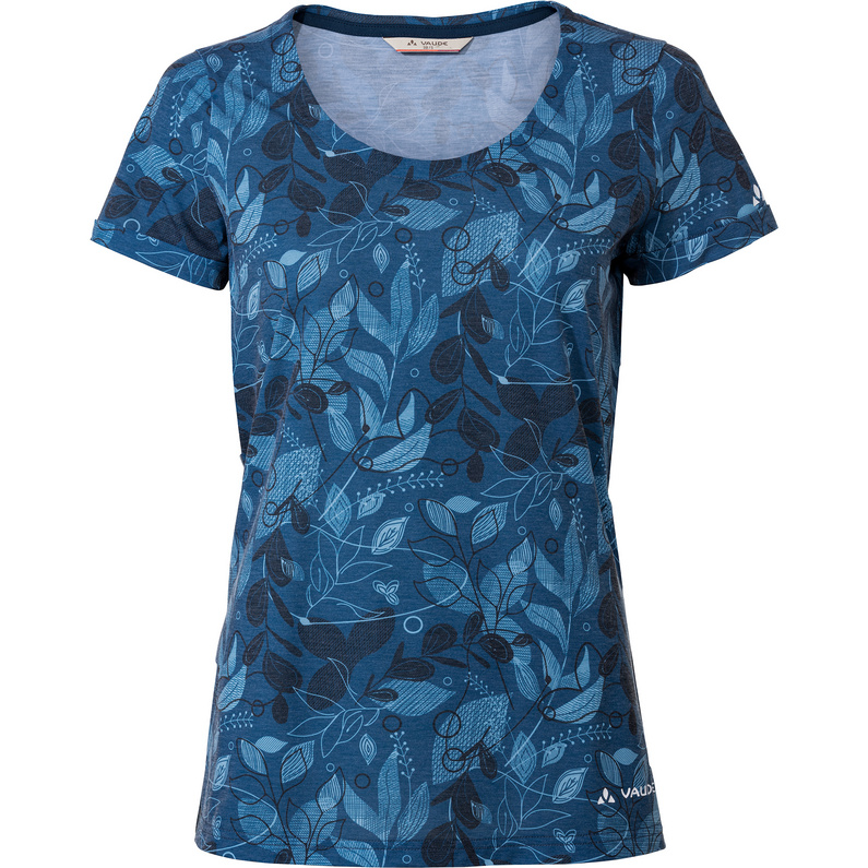 Женская футболка Skomer Aop Vaude, синий