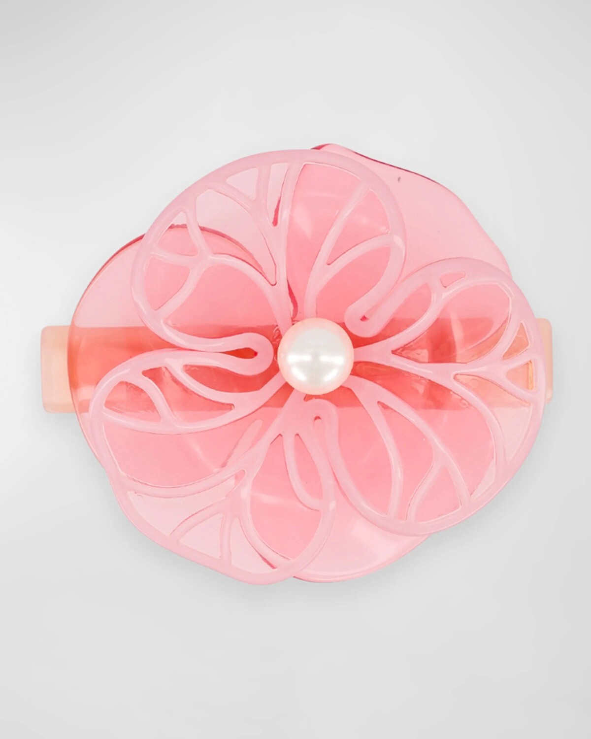 

Заколка с жемчужным цветком Alexandre de Paris, цвет Rose