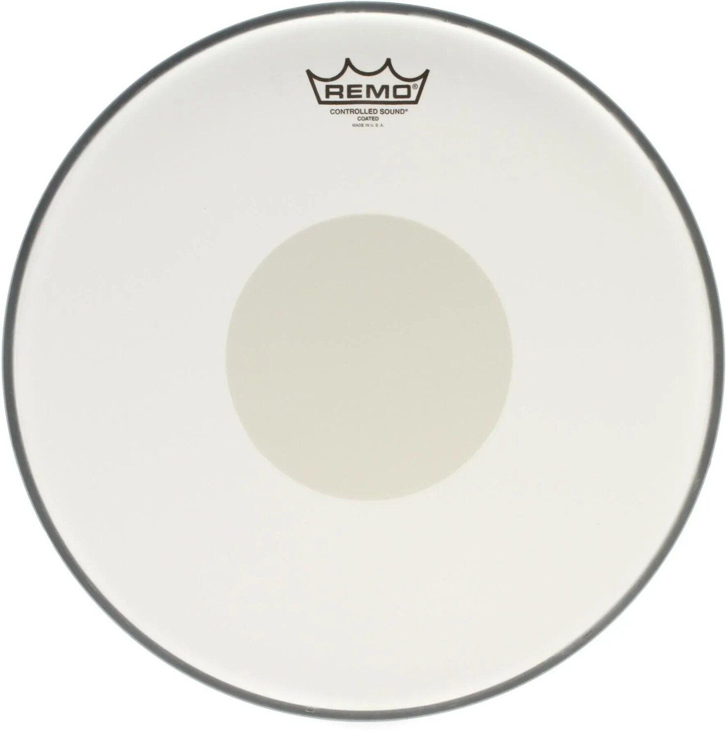 

Пластик Remo Controlled Sound Coated, 14 дюймов, с белой точкой