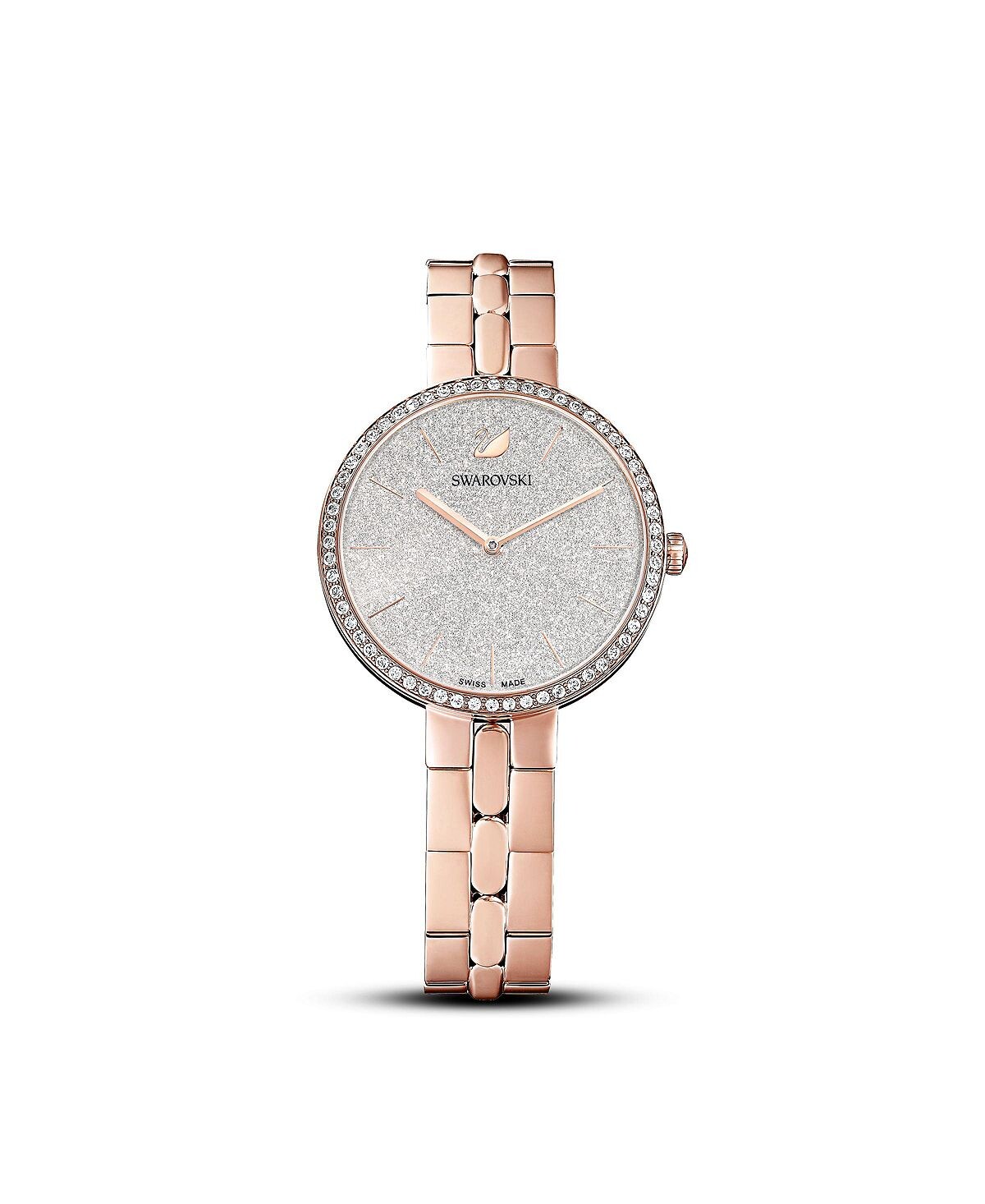 

Часы Cosmopolitan с металлическим браслетом цвета розового золота, 31,75 мм Swarovski, золотой