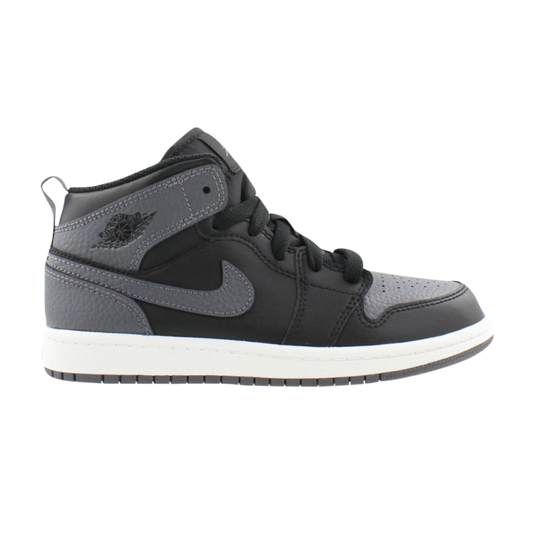 

Кроссовки Air Jordan 1 Mid BP 'Dark Grey', черный