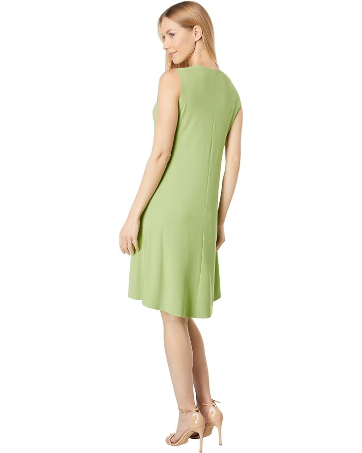Платье Norma Kamali Sleeveless Swing Dress, цвет Gemini Green