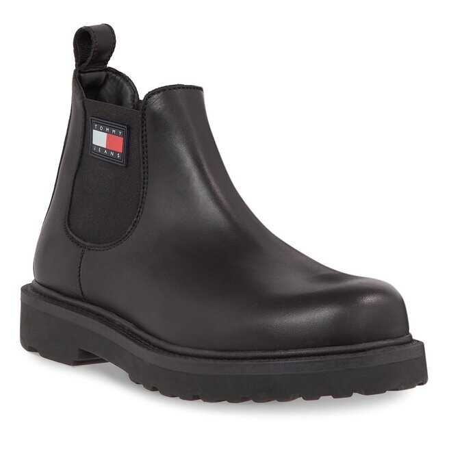 

Ботинки Tommy Jeans TjmNapa Leather, черный