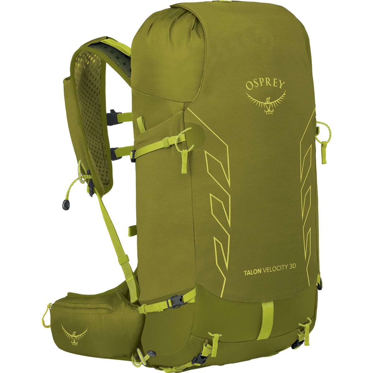 Рюкзак talon velocity 30 л Osprey Packs, цвет matcha green/lemongrass