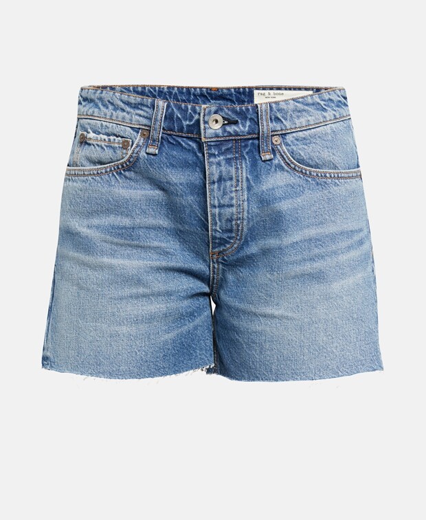 

Джинсовые шорты Rag & Bone, синий