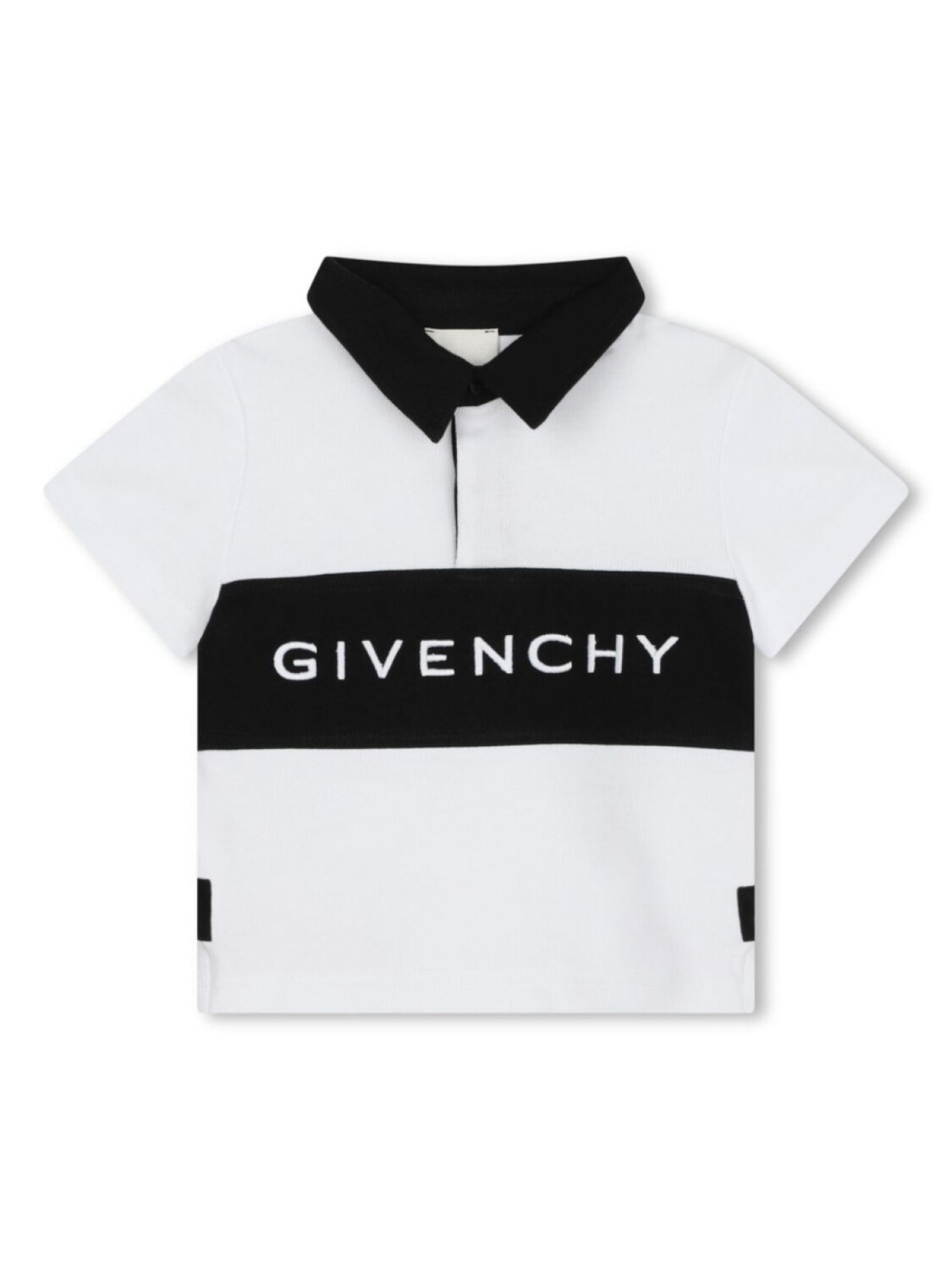 

Givenchy Kids рубашка поло с вышитым логотипом, белый