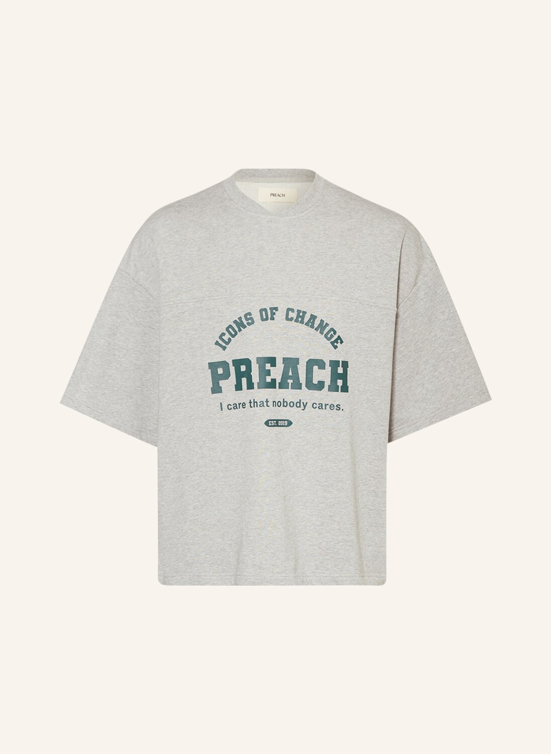 

Рубашка PREACH Oversized-Shirt, серый