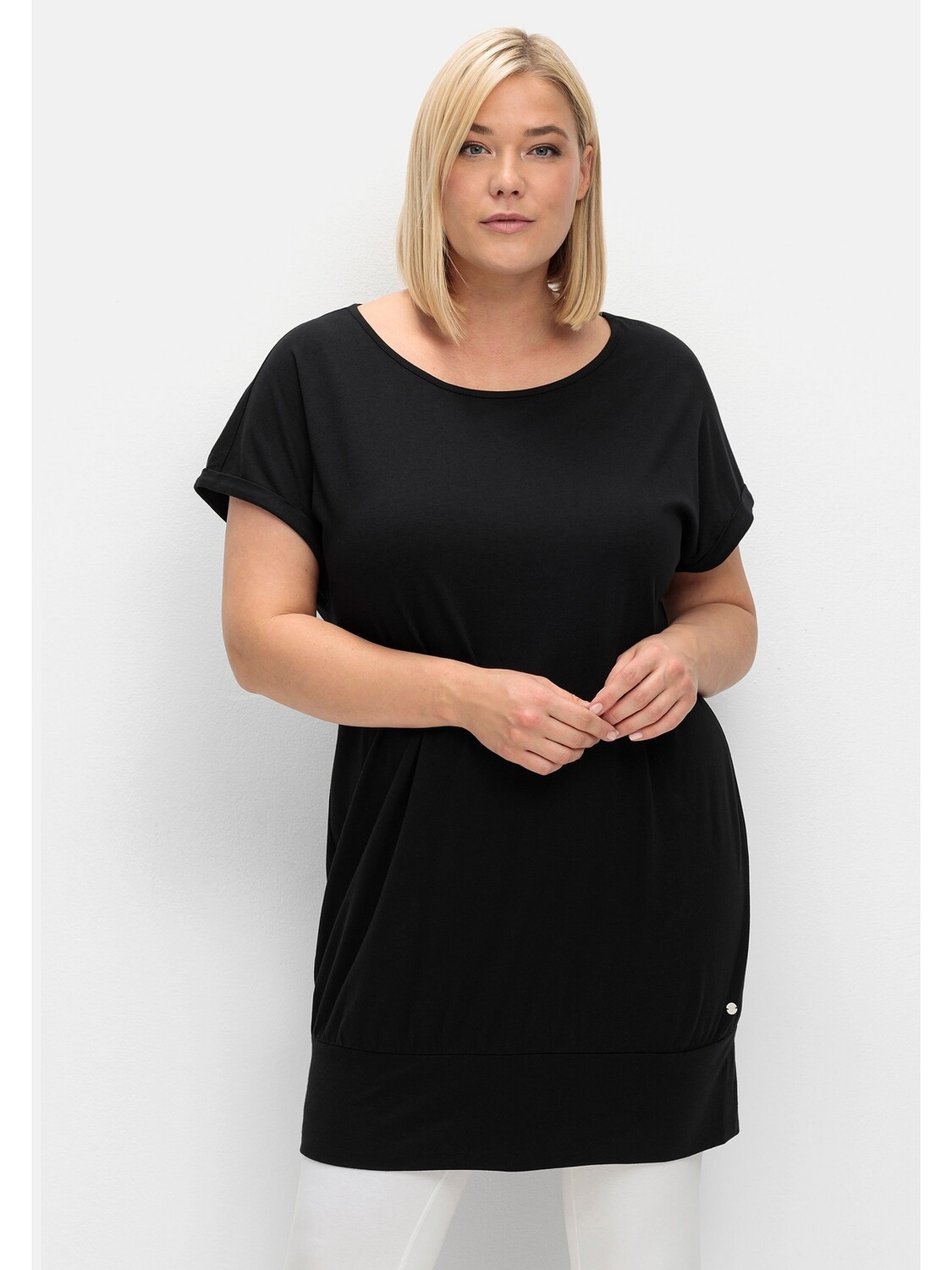 

Футболка sheego Oversize, черный