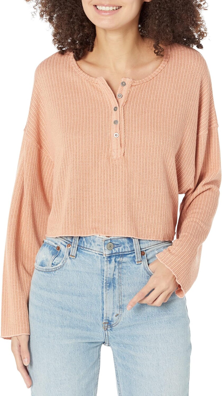 

Свитер Come Again Knit Top Billabong, цвет Washed Brick