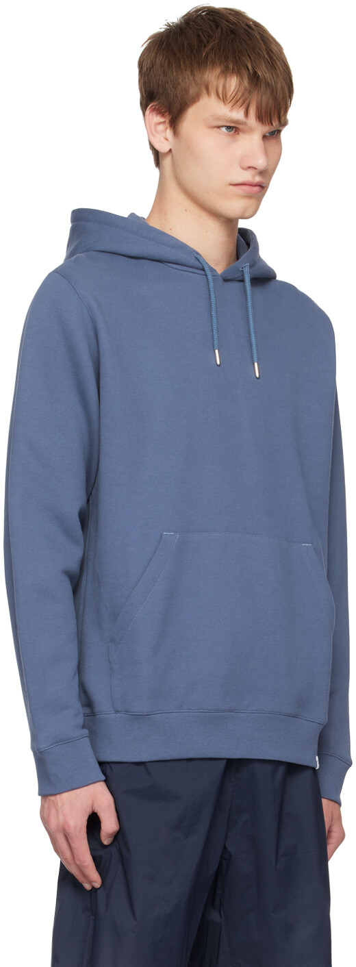 

NORSE PROJECTS Синяя толстовка Vagn, Синий, NORSE PROJECTS Синяя толстовка Vagn