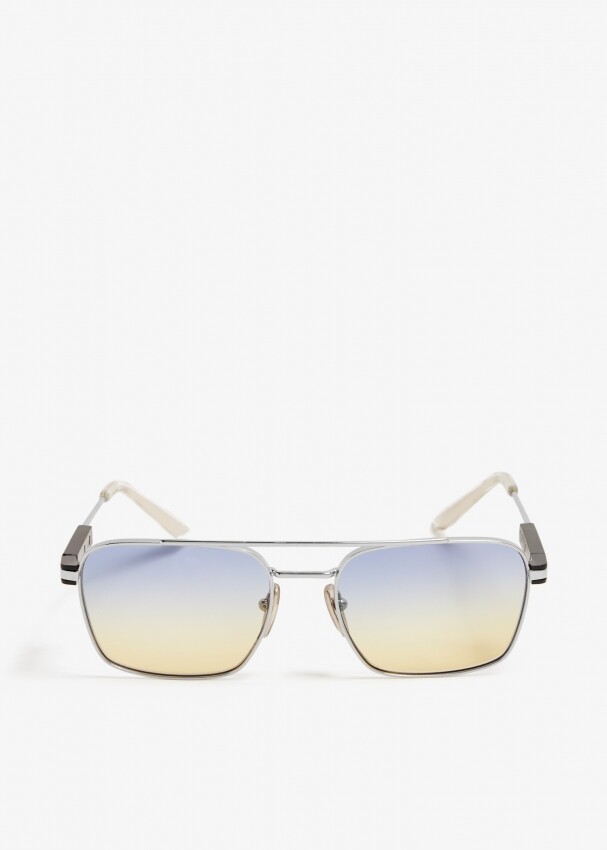 

Солнцезащитные очки Prada Prada Eyewear Collection, серебряный