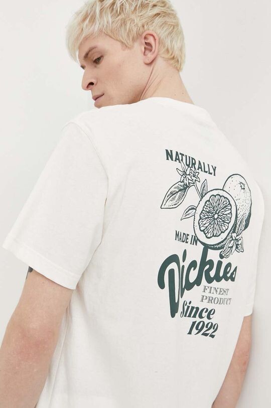 

Хлопковая футболка RAVEN TEE SS Dickies, бежевый