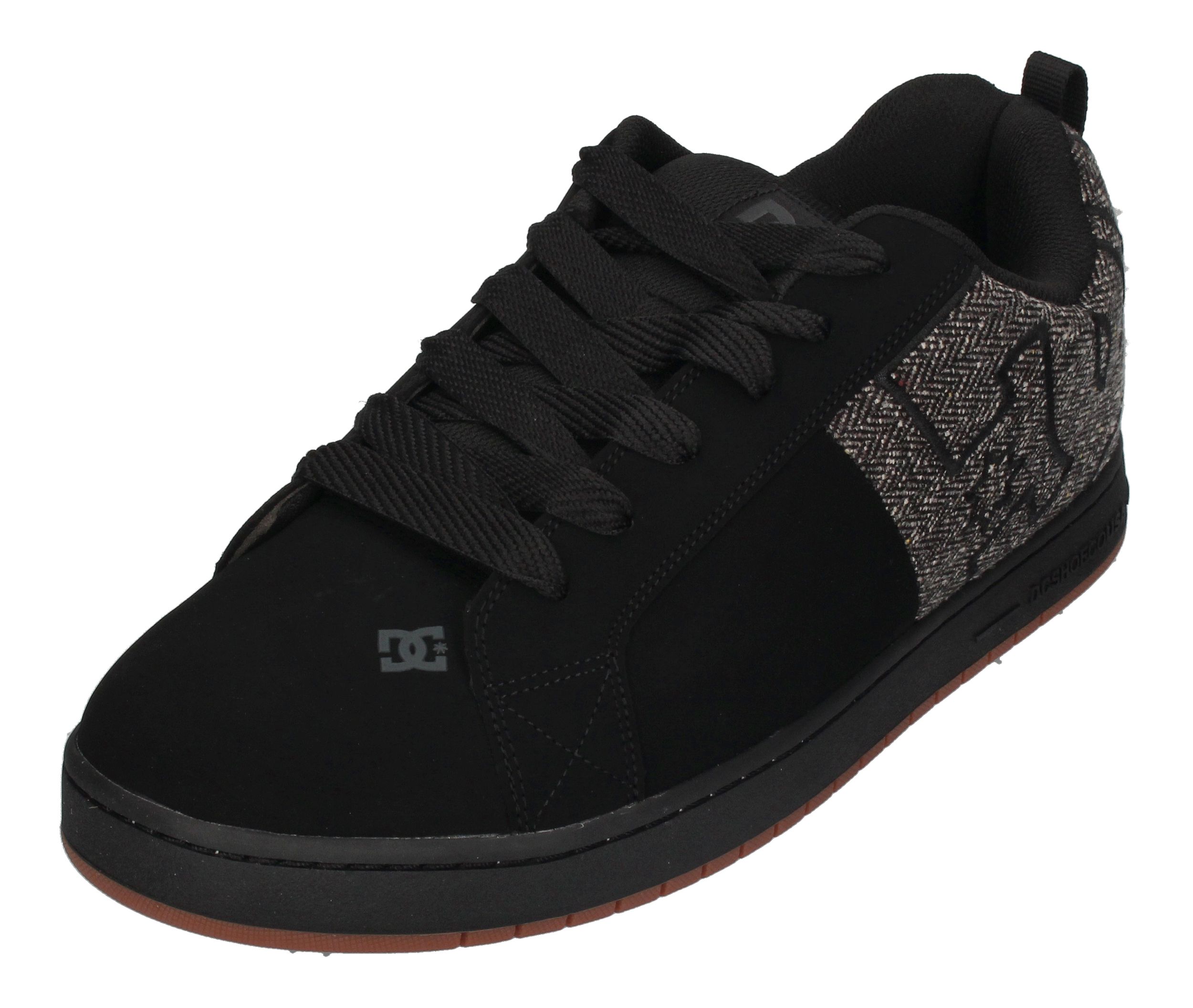 Низкие кроссовки DC Shoes Low Court Graffik SQ ADYS100442, черный кроссовки dc shoes court graffik unisex white black basic