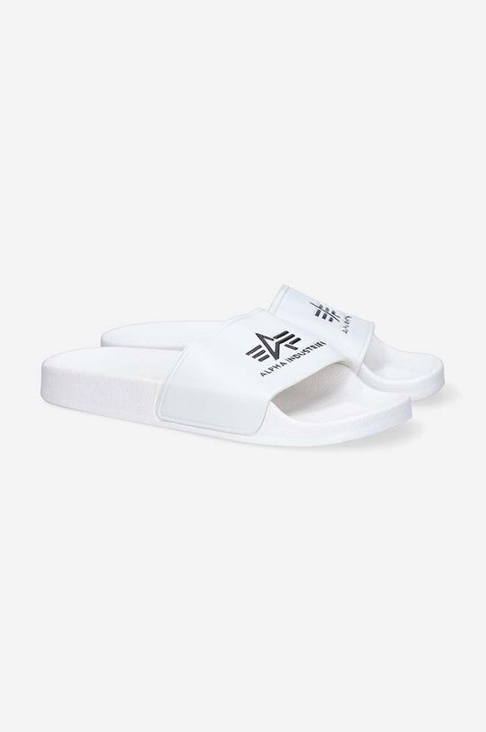 

Тапочки-слайдеры Alpha Industries, белый