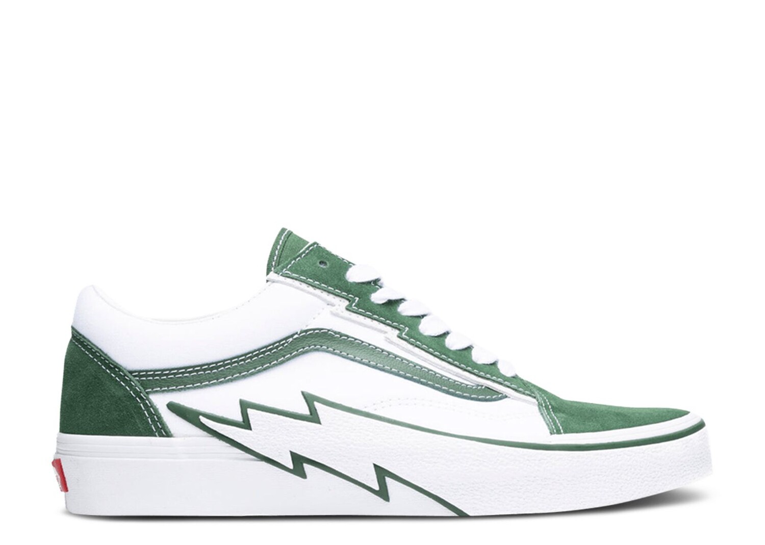 

Кроссовки Vans Old Skool 'Bolt - Green', зеленый