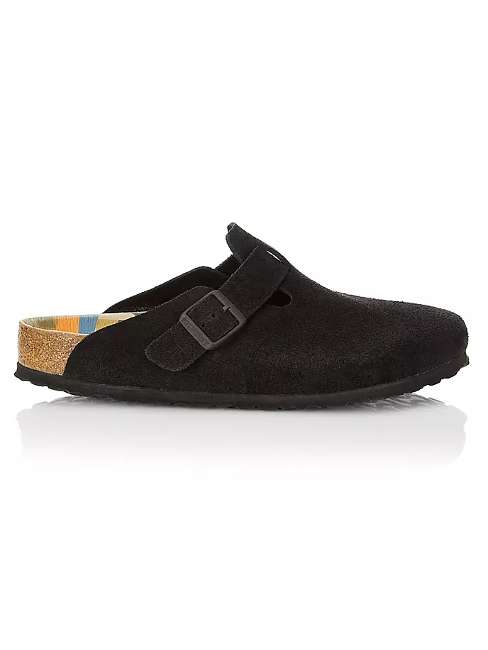 

Бостонские сабо из нескольких пробок Birkenstock, черный