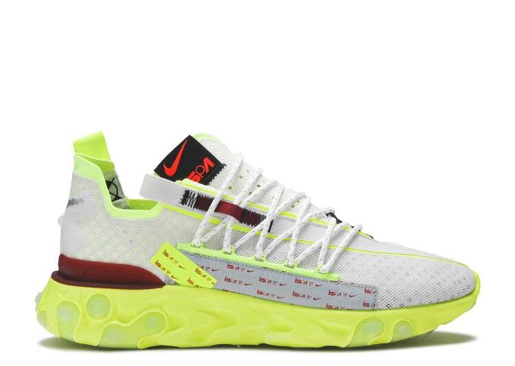 

Кроссовки Nike REACT WR ISPA 'PLATINUM VOLT', платиновый, Серый