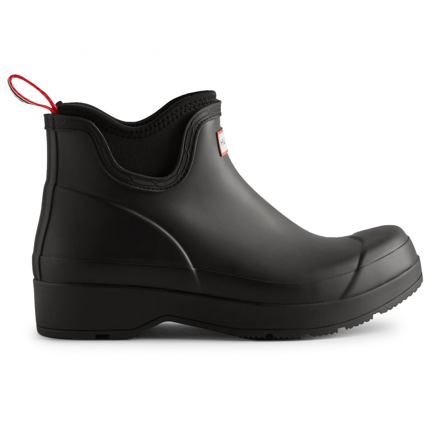 Резиновые сапоги Hunter Boots Play Chelsea Neoprene Boot, черный цена и фото