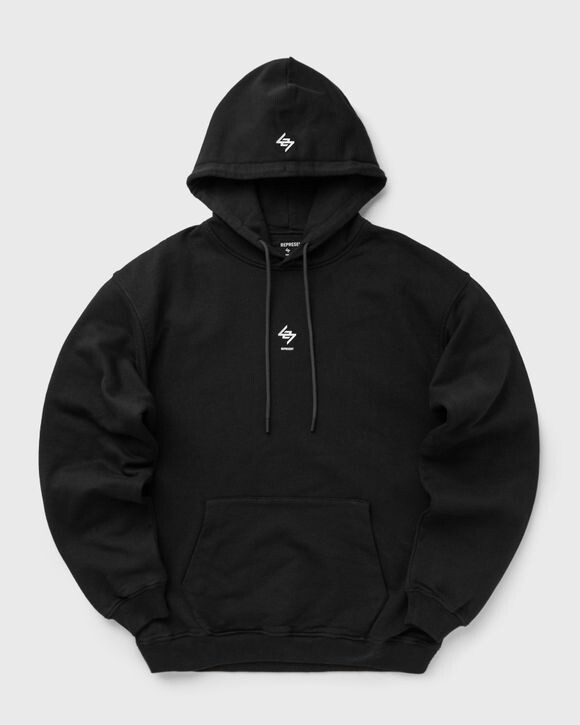 

Худи Represent 247 Oversized Hoodie, цвет jet black