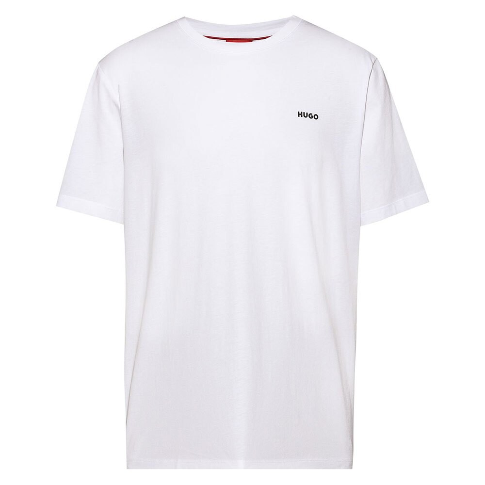 Футболка HUGO Dero222 Short Sleeve Crew Neck, белый футболка uniqlo u crew neck short sleeve белый