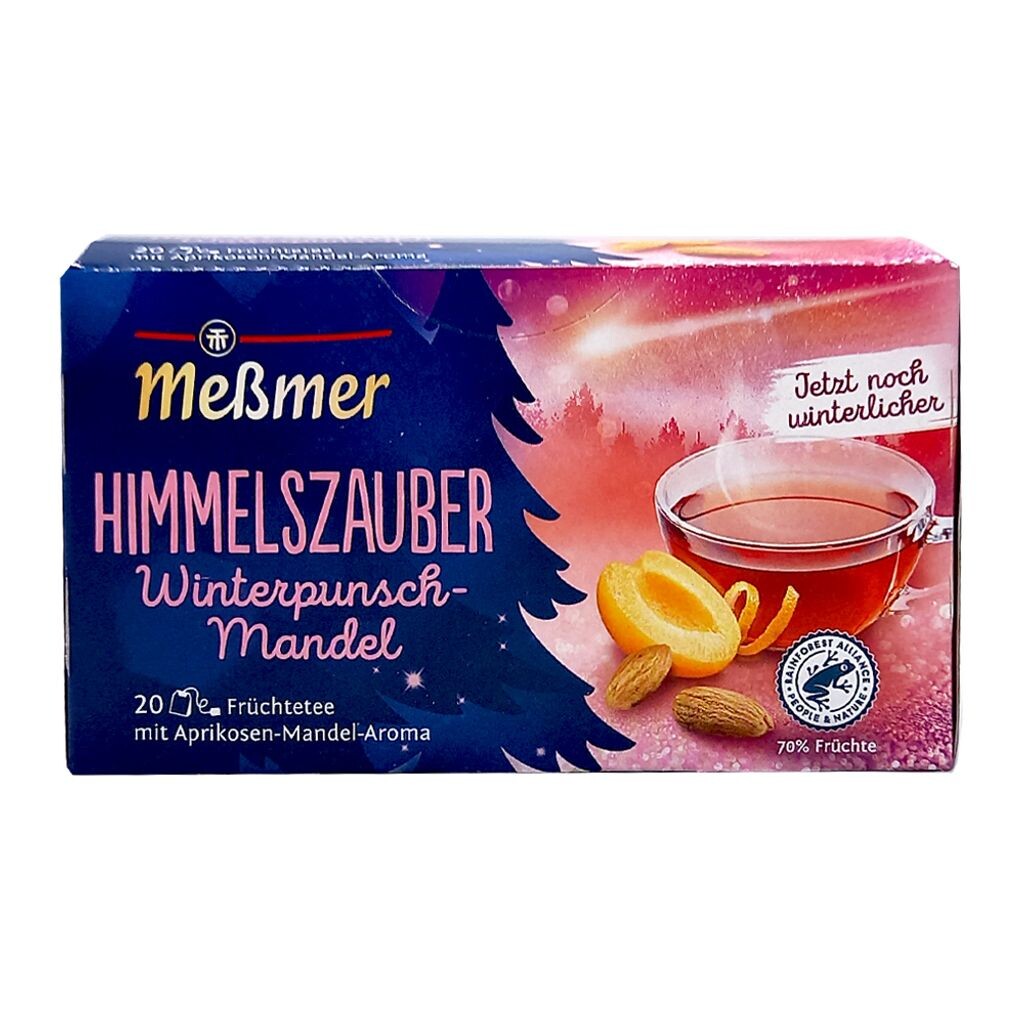 

Мессмерский фруктовый чай Heaven's Magic Winter Punch Almond, упаковка 20 шт. Meßmer