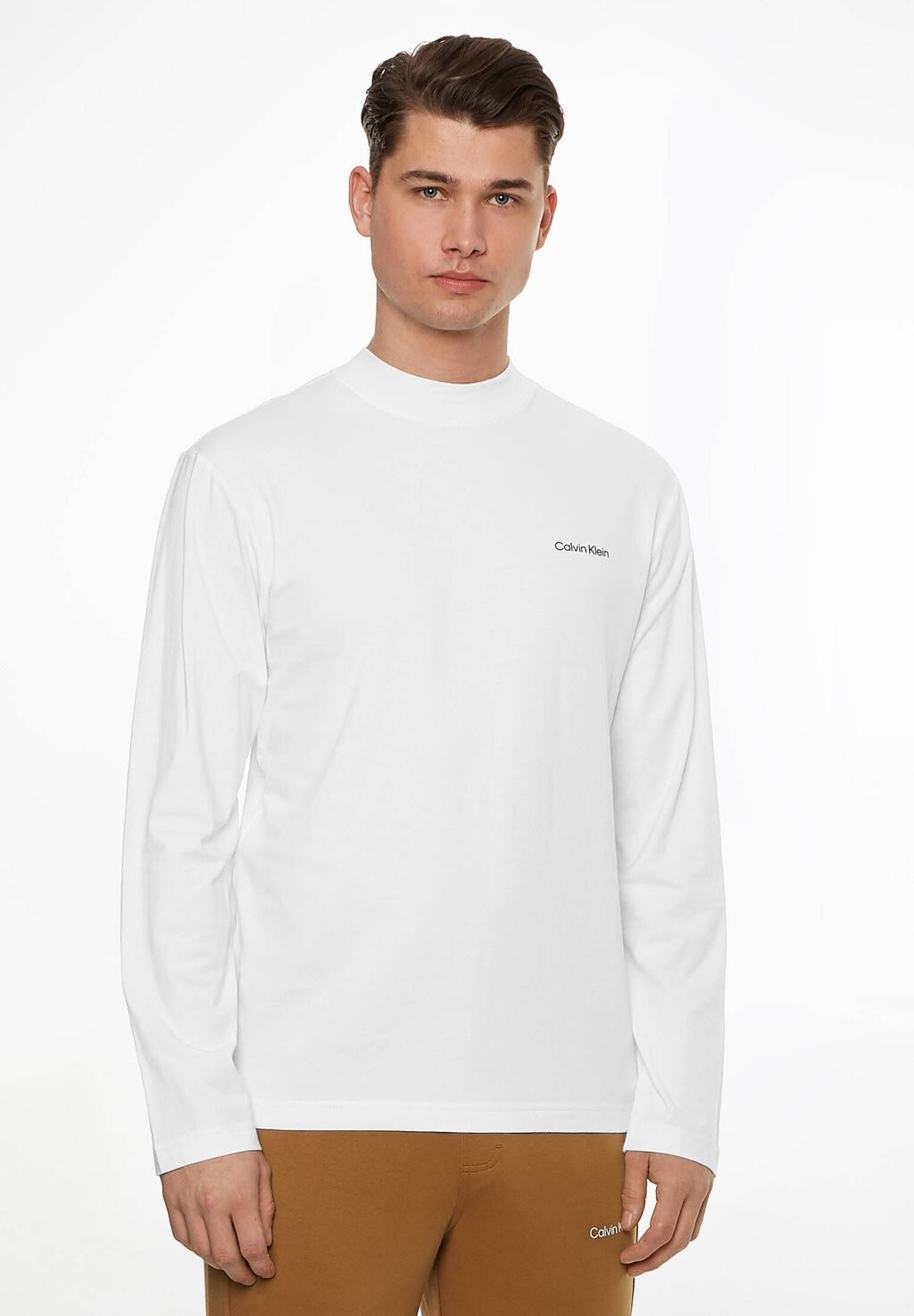 

Топ с длинными рукавами Calvin Klein, белый