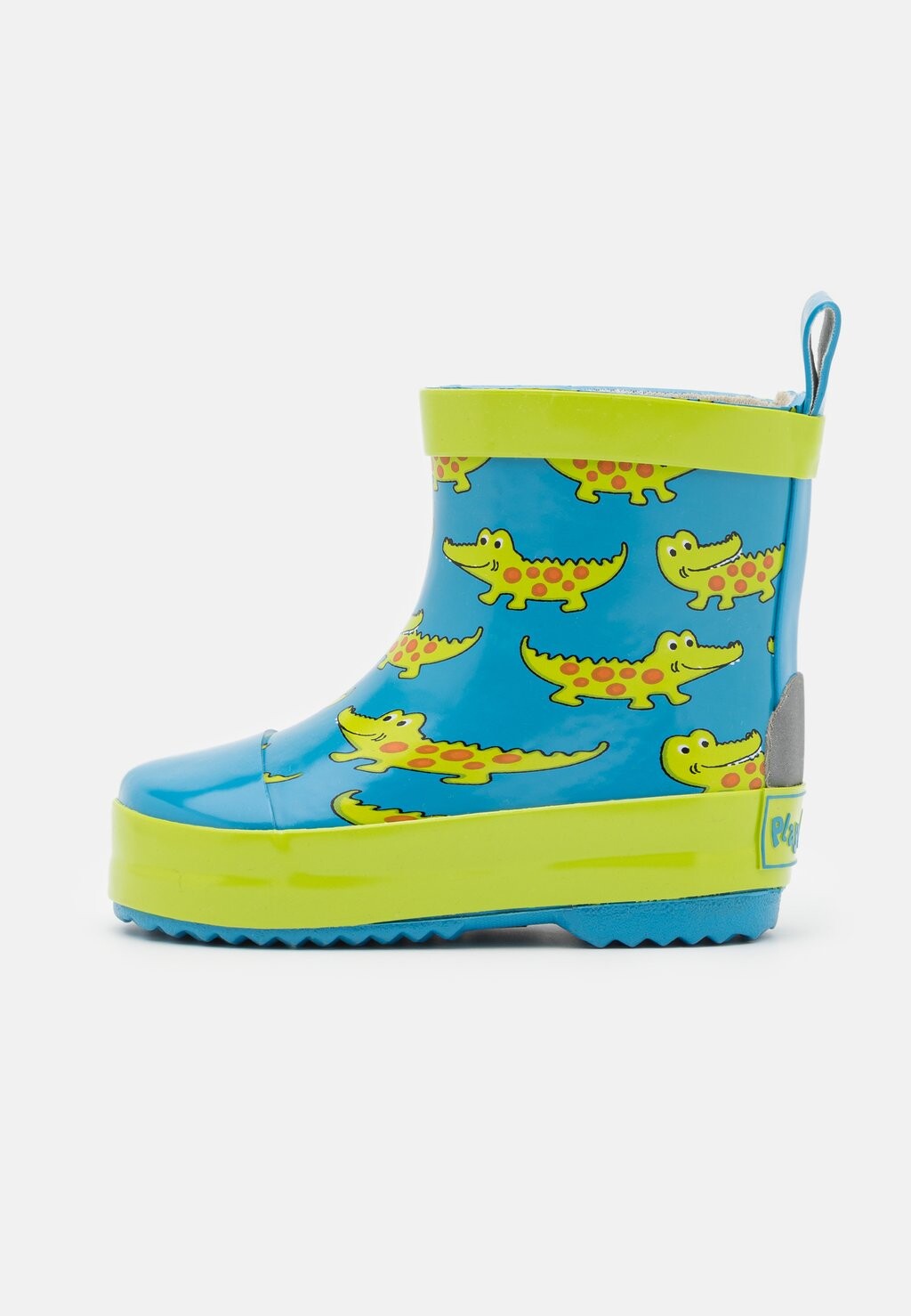 

Сапоги резиновые Halbschaft Krokodil Unisex Playshoes, синий