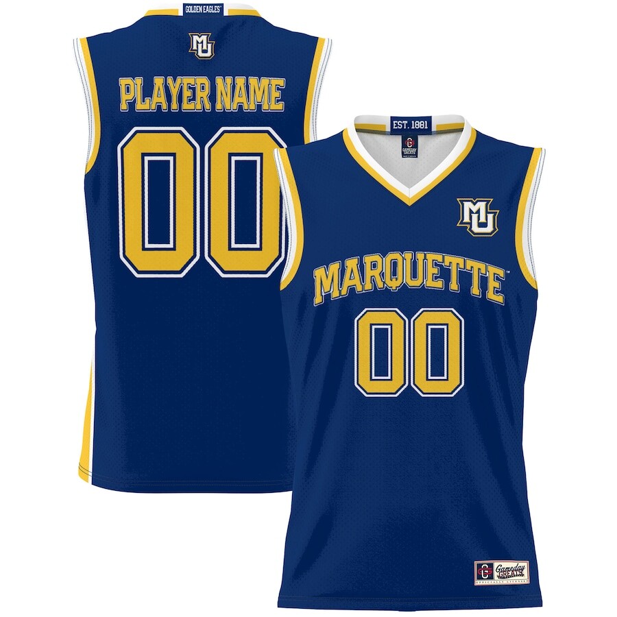 

Джерси ProSphere Marquette Golden Eagles, нави