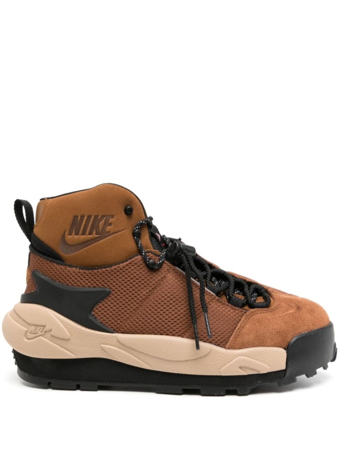 

NIKE x SACAI кроссовки Magmascape со вставками, коричневый