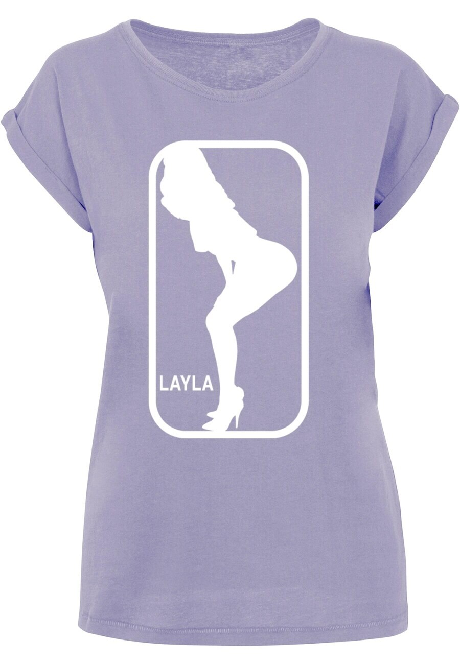 

Футболка Merchcode LAYLA DANCE, лавандовый