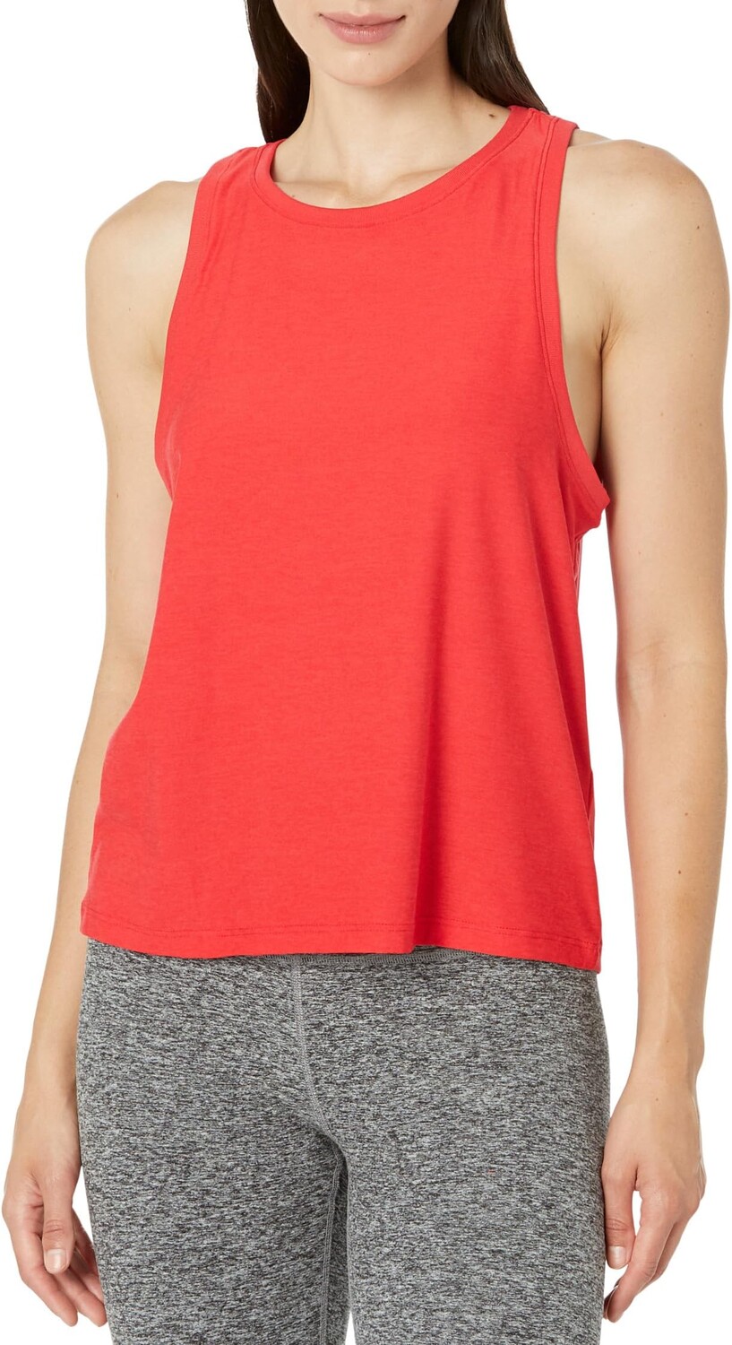 

Полулегкий танк для ребалансировки Beyond Yoga, цвет Candy Apple Red Heather