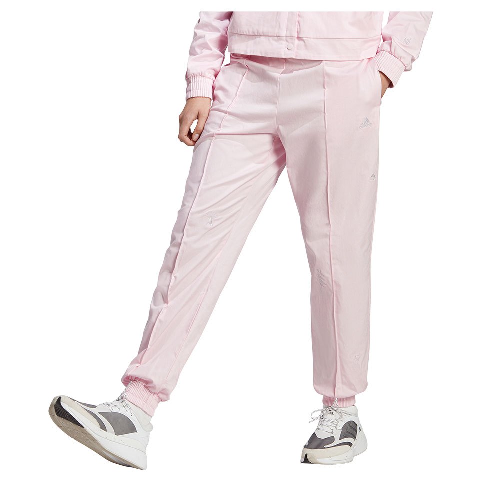 Брюки adidas Bluv Q1 B, розовый