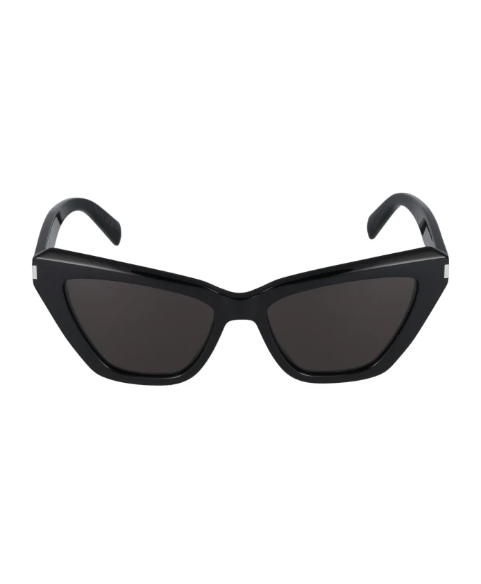 

Модные солнцезащитные очки sl 472 Saint Laurent, черный