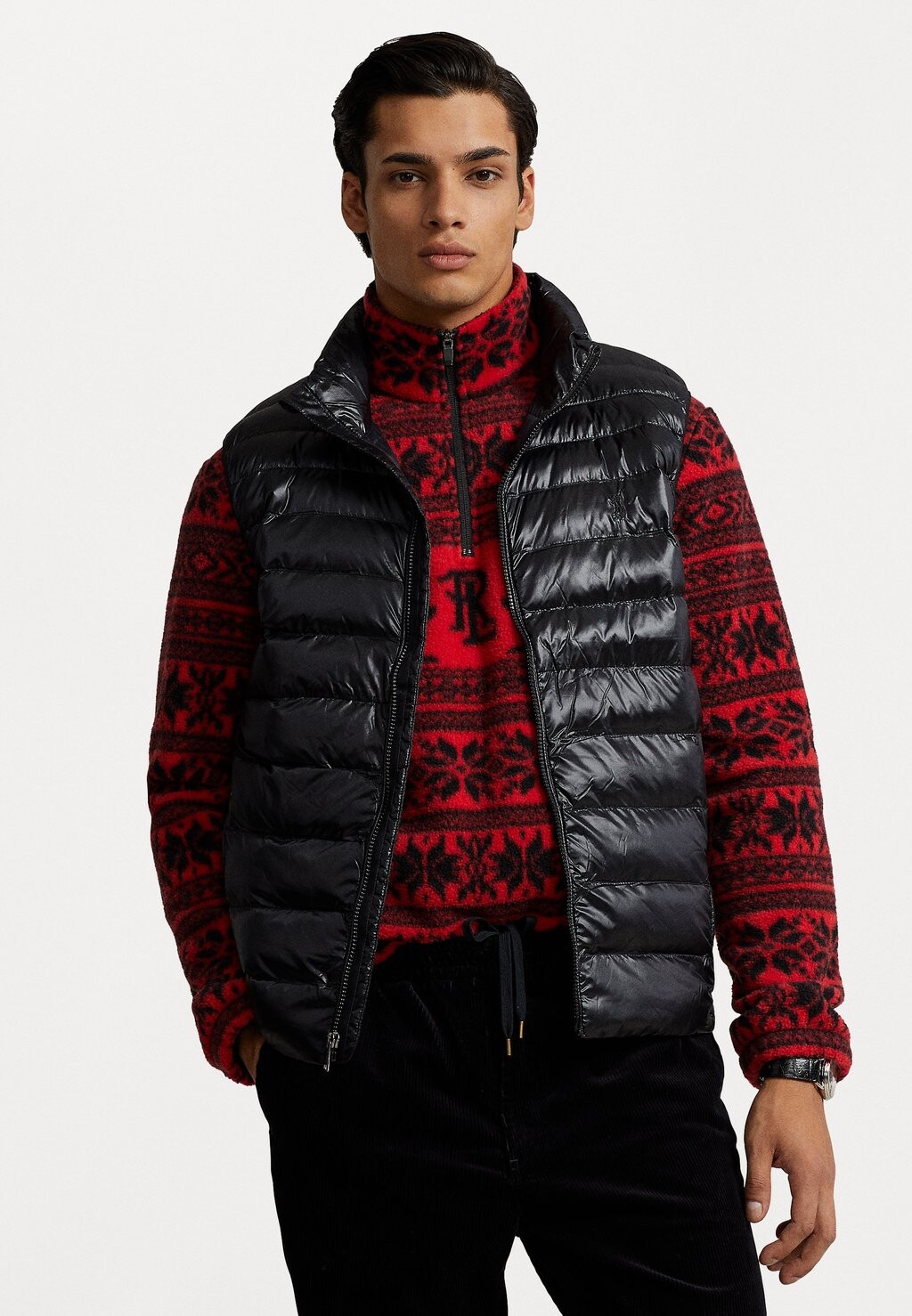 

Жилет Polo Ralph Lauren УТЕПЛЕННЫЙ ЖИЛЕТ TERRA, черный