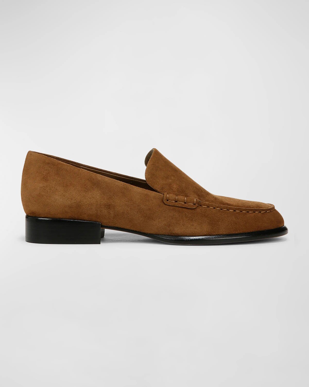 

Легкие замшевые лоферы Naomi Vince, цвет Elm Wood Brown Suede