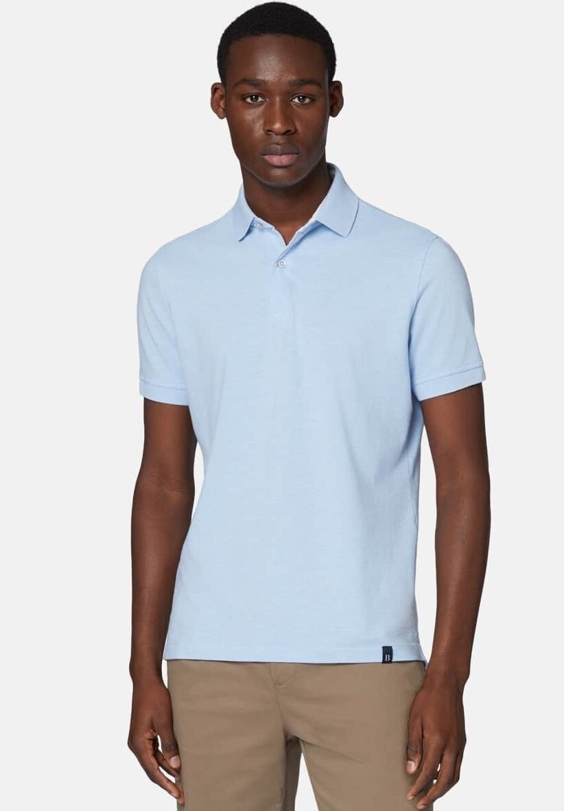 

Рубашка-поло REGULAR FIT Boggi Milano, цвет light blu