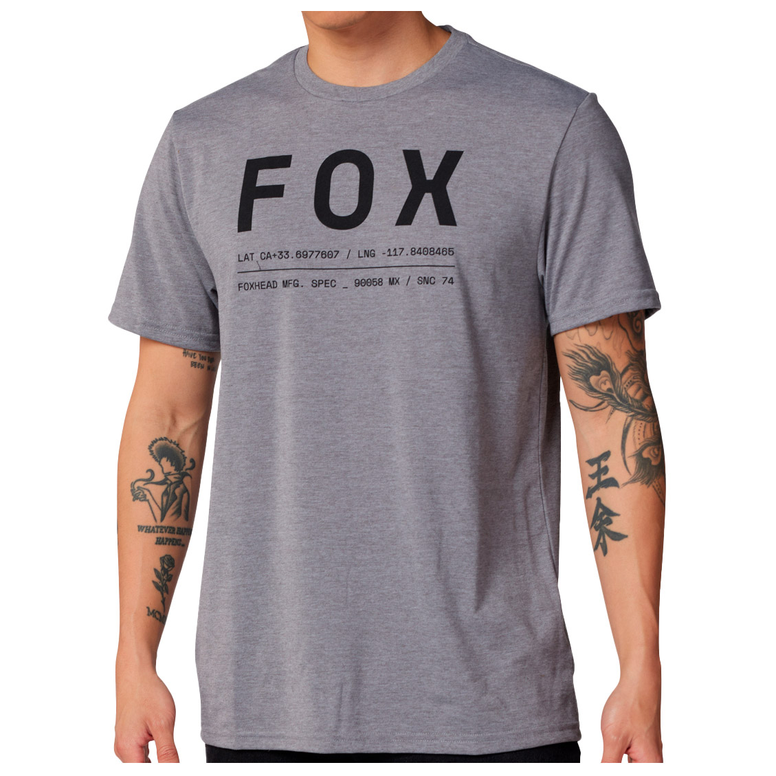 Функциональная рубашка Fox Racing Non Stop S/S Tech Tee, цвет Heather Graphite