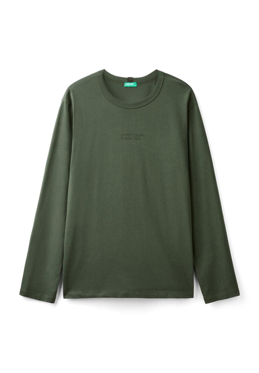 

Топ с длинными рукавами United Colors of Benetton, зеленый
