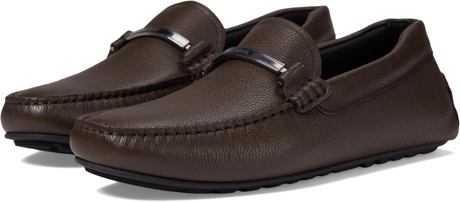 

Лоферы BOSS Noel Loafer Moccasins, цвет Dark Brown