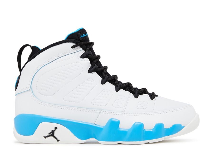 

Кроссовки Air Jordan Air Jordan 9 Retro Gs 'Powder Blue' 2024, белый