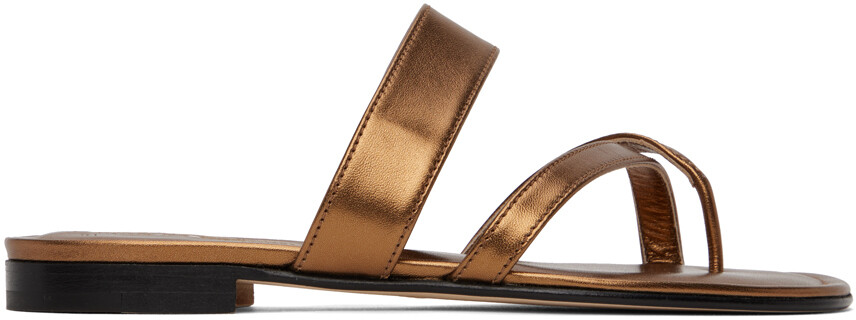 

Бронзовые сандалии Сузы Manolo Blahnik